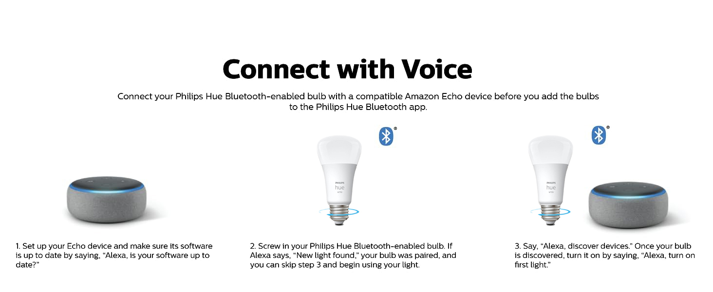Philips Hue A19 - E26 smart bulb - 60W 4-pack